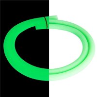 Silikonschlauch Glow Grün