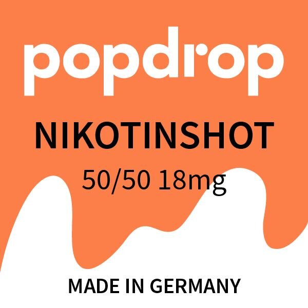 Popdrop Nikotin Shot 50/50 20mg
