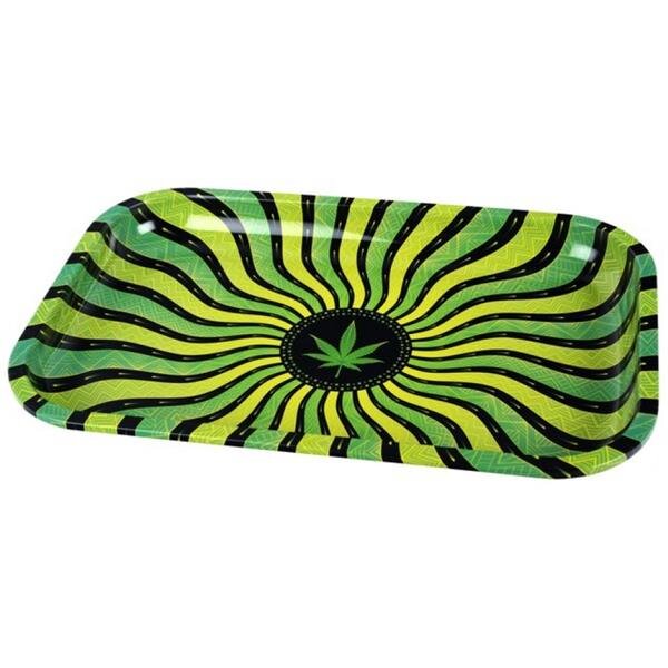 Jamaican Waves Metall Rolling Tray 27,5x17,5cm