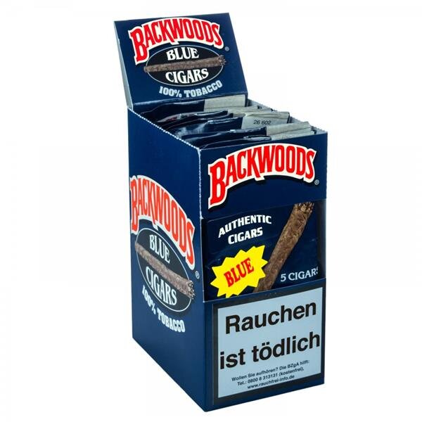 Backwoods Authentic Cigars Blue Vanilla 5er