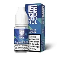 LEEQD Fresh Menthol 10ml 3mg Liquid