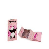 G-Rollz 50 KS Papers + Tips & Tray Banksy´s Graffiti Set 8 Lightly Dyed Pink