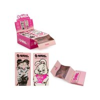 G-Rollz 50 KS Papers + Tips & Tray Banksy´s Graffiti Set 10 Lightly Dyed Pink