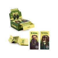 G-Rollz 50 KS Papers + Tips & Tray Reggae Rap Bamboo Unbleached