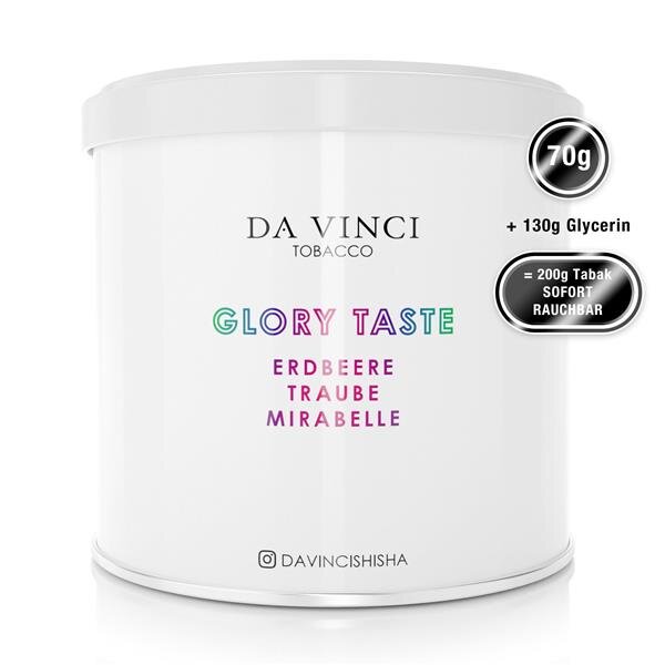 Da Vinci Glory Taste 70g