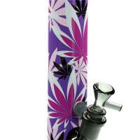 Fire-Flow X Black Leaf Bong Pink Leaves