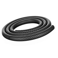Silikonschlauch Carbon Black